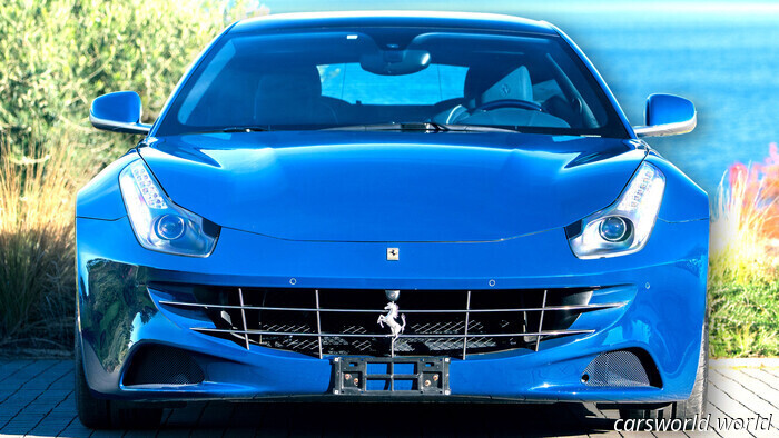 Este Ferrari FF parece normal hasta que ves lo que John Elkann puso en su interior | Carscoops